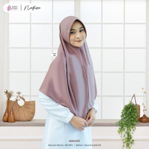 Hijab Best Seller Nafisa Dengan 45 Varian Warna Size XS Ori By Azkia Hijab
