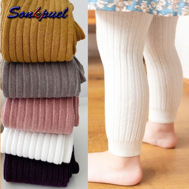 Thick Lamb Fleece Warm Winter Tights for Girls Vertical Stripe Cotton  Toddler Baby Girls Stockings Solid Color Children Leggings - AliExpress