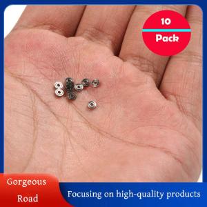 [Gorgeous] Hot Sale 10ชิ้นตลับลูกปืนขนาดเล็ก681ZZ 1x3x1mm ตลับลูกปืนโลหะขนาดเล็กแบบเปิด