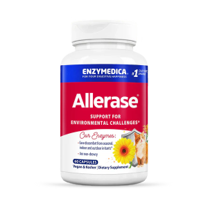ENZYMEDICA Allerase™  💝 เอนไซม์รวมสูตรพิเศษสำหรับคนมีอาการภูมิแพ้ ลดเสมหะ  ใช้ได้ทุกฤดูกาล