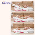 SUNVENO Multifunction 3 in 1 Baby Anti-spill Milk Pillow,Newborn Anti choking milk Feeding Mattresses,Infant Bed Nest with Head Shape pillow for 0-3years. 