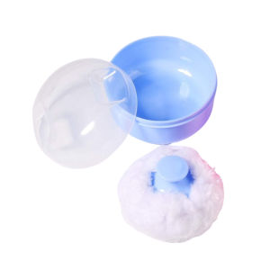 Baby Powder Container with Powder Puff Soft & Safe for Baby
