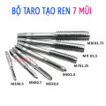 Bộ 7 Mũi khoan taro cắt ren, tạo ren xoắn M3 - M8. 