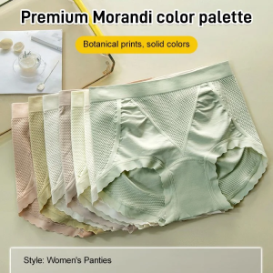 Womens Antibacterial Tummy Tuck Panties Saffron Hip Lift