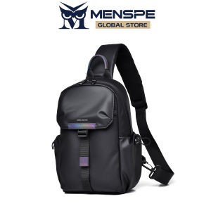 MENSPE Fashion Men Crossbody Bags Chest Bags for Men Sling Bag Fashion Pouch Bag Travel Shoulder Bag Casual Chest Bag Fashion Shoulder Bag Waterproof Casual Sport Street Bag