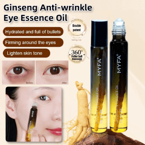 Ginseng Eye Essence Oil Anti-Wrinkle and Fine Line Minimizing Eye Cream Remove Dark Circles Eye Bags Eye Care 人参抗皱眼部精华油