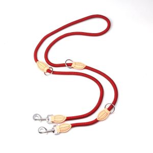 210cm Multipurpose Medium Size Dog Double Leash Leashes Adjustable and Nylon Luxury Hands Free Small Dog Leash for 2 Dogs2026