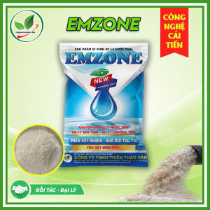 Chế phẩm vi sinh EMZONE. Chuyên gia xử lý nước thải rác thải- xử lý chuồng traiphân hủy nhanh khử mùi tức thì. gói1Kg