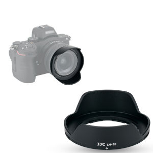 JJC HB-98 Reversible Dedicated Lens Hood Shade for Nikon NIKKOR Z 24-50mm f/4-6.3 Lens on Nikon Z5 Z6 Z7 Z6II Z7II Camera