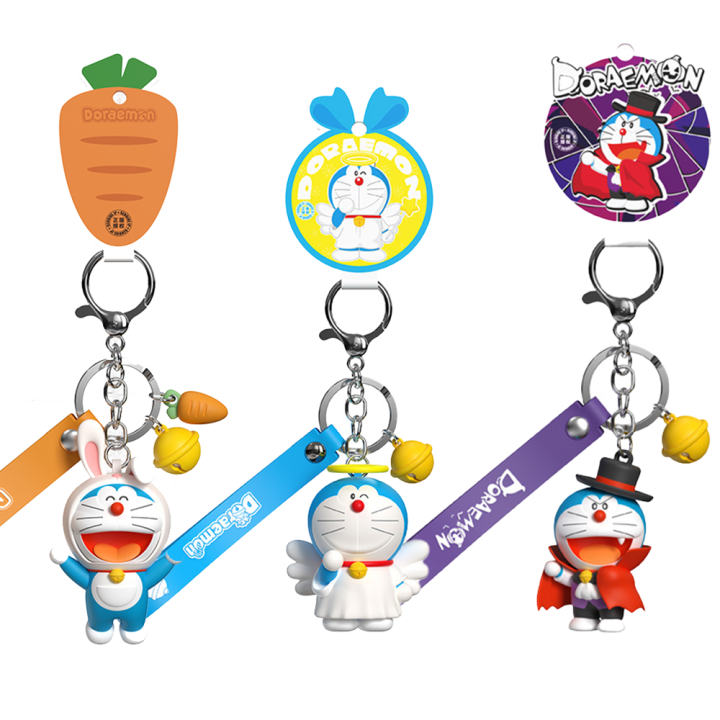 100 Authentic Doraemon Keychain with Aromatherapy Hanging Ornaments