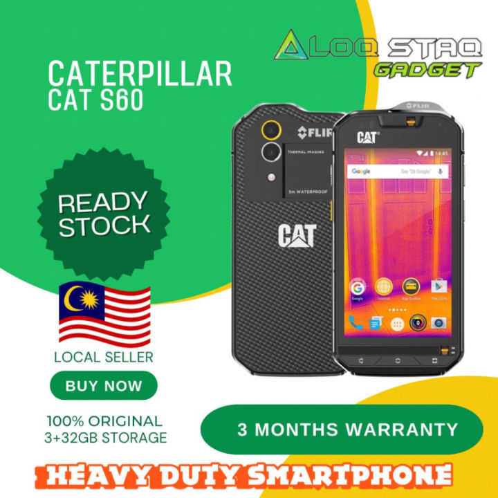 Dual SIM Caterpillar Cat®️ S60, S48C (Intergrated Thermal Imaging
