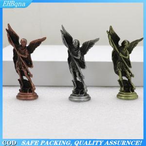 [COD] 1PC Crafts For Home Room Tabletop Desktop  Saint Michael FigurineThe Archangel Defeating Satan Guardian Statues
