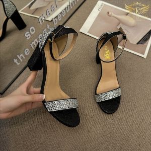 Katerina Fashion Elegant Glittering High Heels Platform Sandals For Women Adjustment Strap #K-23-5