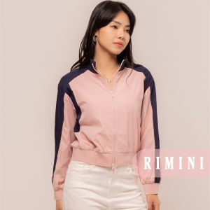 RIMINI - Jaket wanita Casual Lengan Panjang Two-Tone Size XS-XL - Adelle Jacket CC32161