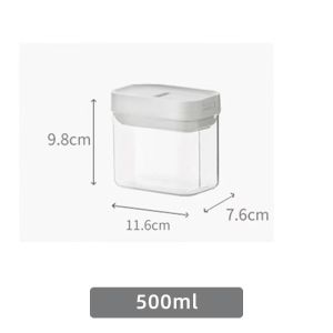 Royalstar Airtight Food Containers Pasta Container Food Storage Containers Food Fresh Box Milk Storage Container Kitchen Acrylic Food Storage Jar