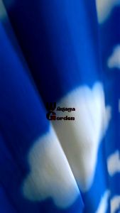 Gorden model plisket kawat cantolan s motip awan