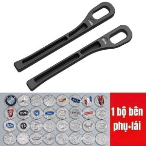[Giá Sale] Miếng Chặn Khe Ghế Logo Hãng Xe Chất Liệu Polyurethane -  Tránh Rơi Đồ Vật Bụi Bẩn Vào Khe Ghế Ô Tô