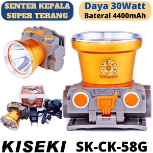 Senter Kepala KISEKI CK SK58G 35Watt Senter Head KISEKI Putih Kuning