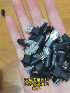 WH 2 Pin Way Plug - 2 Way Terminal Block - Quick Connector Cable Clamps - Automotive Electrical Connector Strip Terminal - Waterproof Electrical Connector - Home Improvement