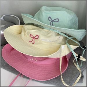 Baseball Cap Teenage Girl Hat Shade Bow Tie Thin Section Sense of Style Teenagers Outdoor Activities