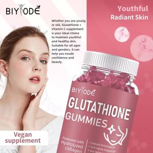24H BIYODE Glutathione Collagen Glow Gummies Whitening Anti-Aging Gummies Vitamin C Beauty Gummies 4.8 6K ratings 10K+ Sold