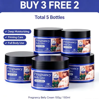 LYDIMOON Pregnancy Nourishing Cream Firm Repairs Skin Moisturizes Fades Stretch Marks for Pregnant & Postpartum Body Skin Care100ml
