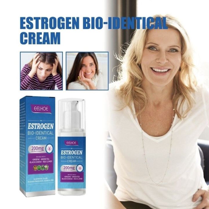 100ml Estrogen Cream Natural Bio-identical Menopause Relief Balance ...
