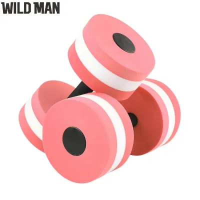 2pcs Foam Aqua Dumbbells Aquatic Water Aerobics Exercise Fitness Dumbbells