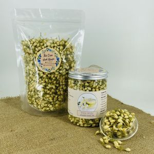 Sỉ 1kg Trà Hoa Nhài (Nụ trắng đẹp như hình) - Thảo Dược Hạnh Nguyên