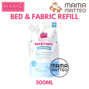 BerryC Bed & Fabric Sterilizer Pouch 500ml / Pembersih Tungau Kutu / Sanitizer Bayi Anak BerryC