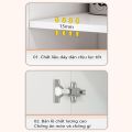Bàn thờ, tủ thờ thần tài ông địa cúng phật gỗ MDF chất lượng cao để sàn nhỏ gọn phong cách hiện đại tối giản MS05-3. 