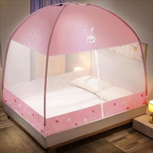 Kelambu/Kelambu Tenda / Kelambu Lipat/kelambu tidur Kelambu Anti Nyamuk Kelambu Bayi 180CM/200CM/kelambu lipat jumbo untuk dewasa/kelambu tidur tebal dan kuat/klambu tempat tidur jumbo 200x200/slambu anti nyamuk