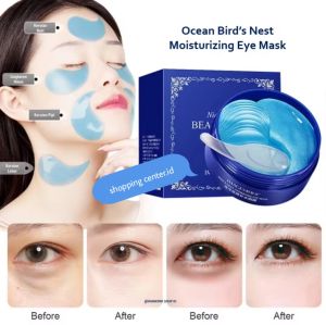 ORI IMAGES Isi 60lembar Masker Mata Collagen Niacinamide /Masker Mata Panda Kantung Masker Mata Untuk Tidur Eye Mask Gold Collagen Untuk Leher Pipi Masker Wajah Glowing dan Putih Eye Serum Masker Organik Anti Kerut Aging Pelembab Wajah