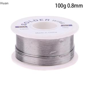 【Special price】Huan 8g 15g 30g 50g 100g 0.8mm 1.0mm Soldering Tin Wire Tin Melt Rosin Core Solder Soldering Wire Roll No-clean FLUX