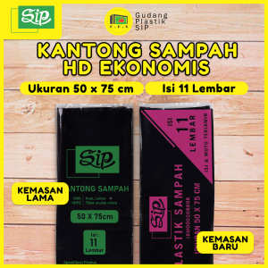 Kantong Plastik Sampah Hitam EKONOMIS Trash Bag SIP