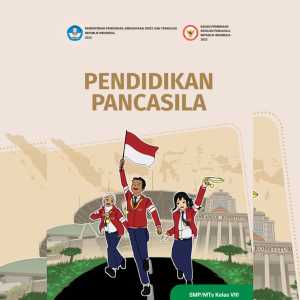 Ori Buku Pendidikan Pancasila Kelas 8 SMP Kurikulum Merdeka Original Kemendikbud pkn kelas 8