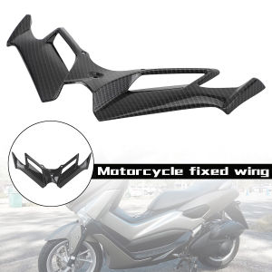 Carbon Fiber Aerodynamic Winglets for Honda Click 125/150/160 V1/V2 - High-Quality Motorcycle Front Fairing Protectors