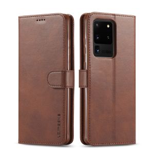For Samsung Galaxy S21 S20 S10 S9 S8 Plus / S21 S20 FE S10E S10 5G / S21 S20 Ultra / S7 S6 Edge Retro Leather Wallet Phone Case Magnetic Card Slots Flip Cover Casing