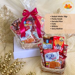 PARSEL MAKANAN / PARSEL WARNA / HAMPERS MAKANAN /PARCEL LEBARAN /BUKET SNACK