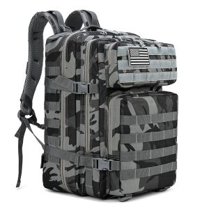 Ayuqi® Trekking Backpack 50L Outdoor Camping Hiking Travel Backpack Water-repellent Large Capacity Luggage Bag