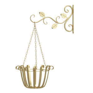 [HUSTOM] COD Giá treo cây Móc Treo Tường Trồng Cây Móc Treo Đèn Lồng bằng sắt chậu hoa