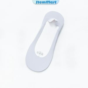 ItemMart Ice silk womens socks any cut boat socks thin ice silk non-slip silicone socks seamless invisible socks
