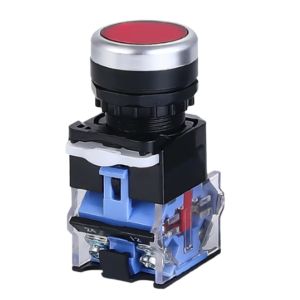 Công tắc nhấn LA38-11 nút nhấn đề phi 22mm không đèn màu xanh đỏ vàng chất lượng cao