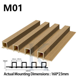 2.9meter x16cm Wall Panel Dinding Kamar Tidur Wall Panel Pvc / Wpc Wall Panel / Wall Panel Hiasan Dinding / Wood Panel Wpc / Wallpanel Pvc Dinding