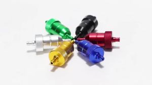 Xe Máy Xe Tay Ga Bụi Bẩn Xe Đạp Quad ATV 8 Mm Nhôm Nội Tuyến Dầu Lọc Nhiên Liệu Xăng Bụi