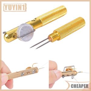 [COD] EHBqna SPORTS ตะขอตกปลาโลหะ knotting TOOL Tie HOOK LOOP ทำให้อุปกรณ์ตะขอ Remover