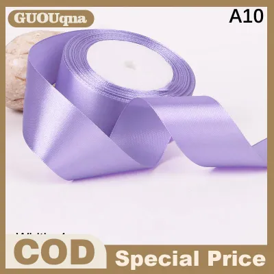 GUOUqna 4cm 25 yard satin ruy băng cuộn Quà Tặng thủ công đóng gói ruy băng hoa làm bao bì nơ thủ công MaY trang trí tiệc tự làm