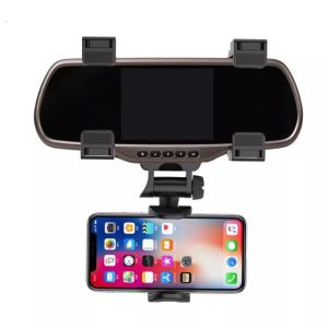 🔥RDY STOCK🔥In Car Rear View Mirror Mount GPS DVR Car Phone Holder 360 Degree Rotated Grip Phone Holder Car Mirror Holder