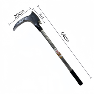 100CM High Manganese Steel Double Sickle Weeding Tool Multifunctional Outdoor Farming Tool