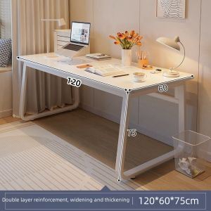 （Ready stock）Meja minimum 簡約書桌 Computer desk desktop desk home bedroom study desk student study desk small unit work desk corner desk